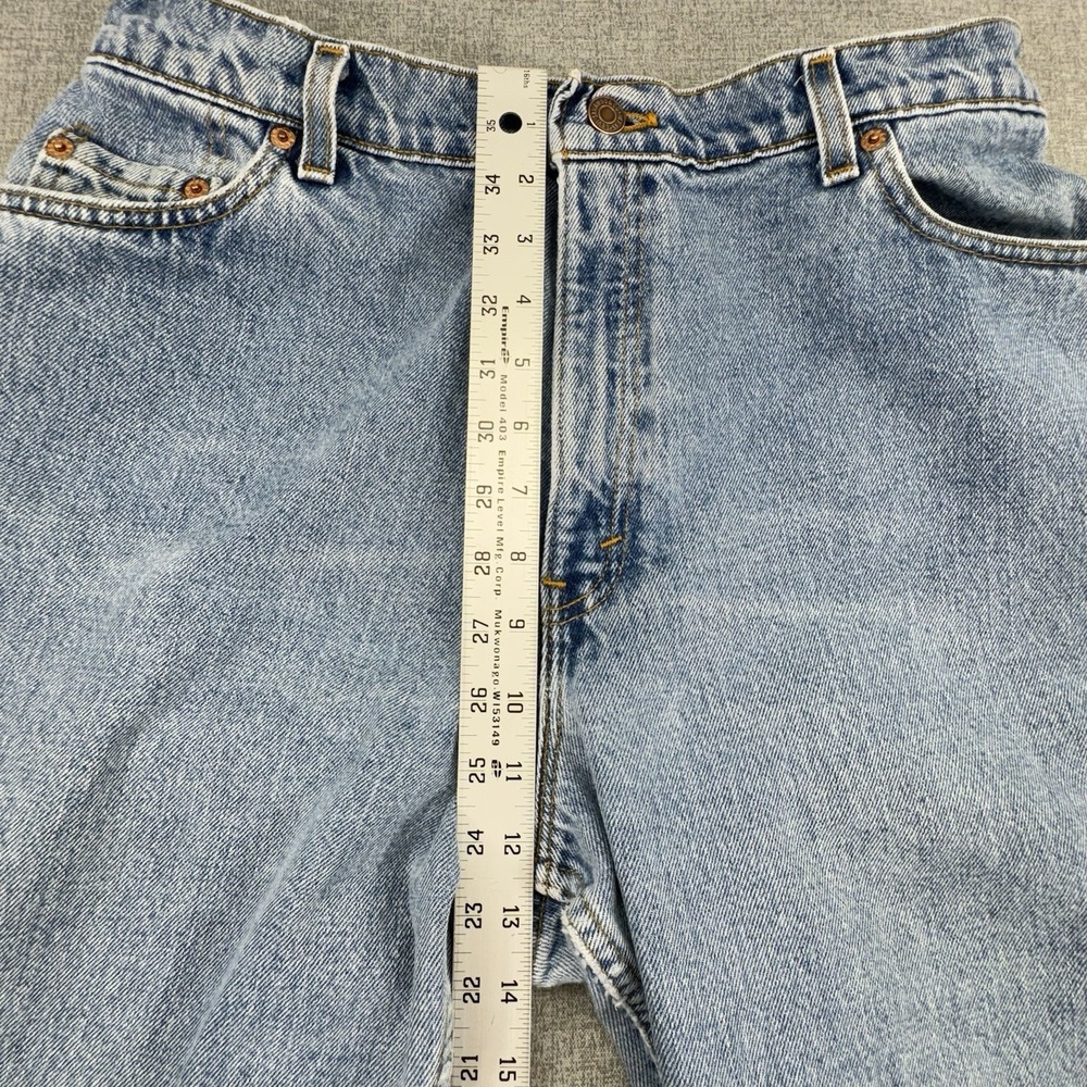 Vintage Levi's 550‎ Jeans Womens 16 Reg Blue Denim Relaxed Fit Tapered Leg USA M - Picture 9 of 12
